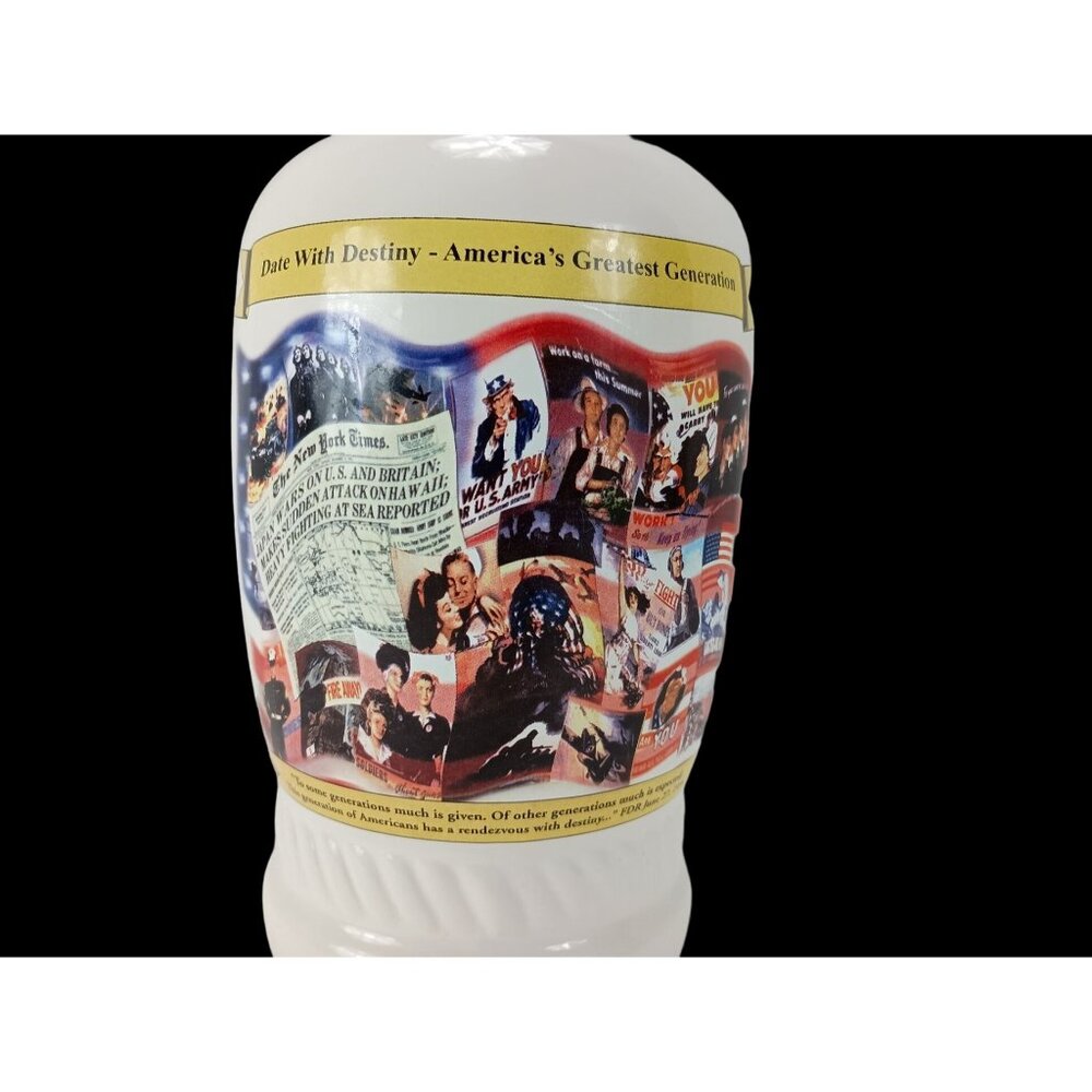 Altenmunster Brauer America's Greatest Generation Beer Growler Decanter Empty - Picture 2 of 10